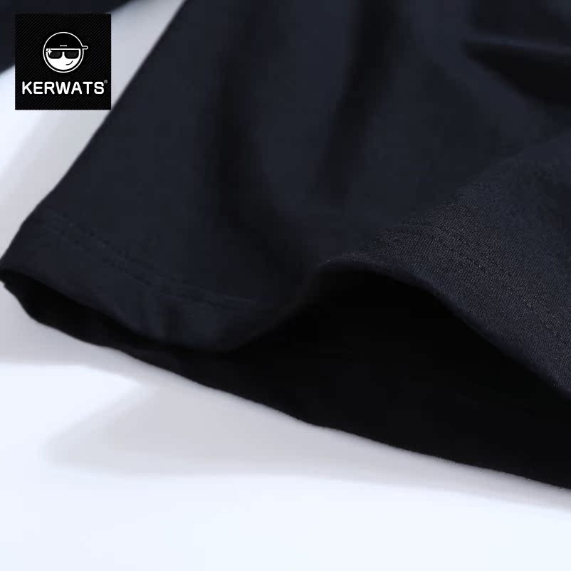 KERWATS shorts men's tide fat big size men's simple versatile loose summer sports straight five-point pants