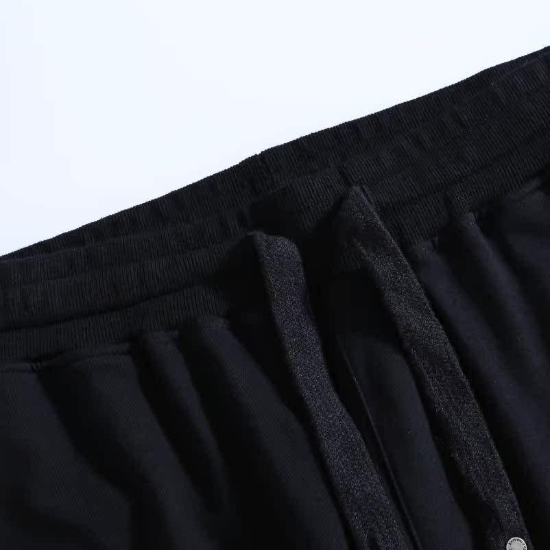 KERWATS shorts men's tide fat big size men's simple versatile loose summer sports straight five-point pants