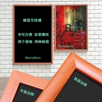 Stock price Small blackboard hanging creative shop wall hanging menu blackboard display card Price card Promotional board Wall hanging