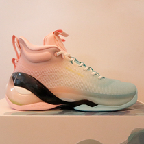 Ann Stepping Nitrogen Tech Basketball Shoes Men 2021 Winter Thompson kt7 Professional Real Battle Carbon Plate High Gang Abrasion Fighting Boots