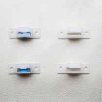 Diamond mesh wheel screen window screen silent bearing rubber pulley diamond mesh accessories FCL