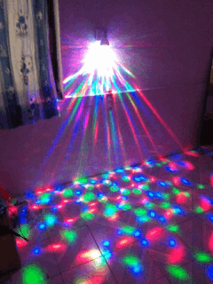 包邮特价水晶魔球led舞台灯光ktv激光灯婚庆酒吧包房七彩灯旋转灯