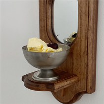 Po-Han Feng ins stainless steel cute ice cream ice cream bowl yogurt fruit bowl dessert shaved ice salad bowl