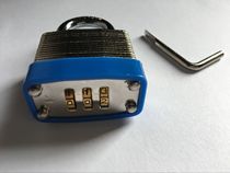 Export Europe and the United States Outdoor doors and windows Warehouse door anti-theft lock Short hook melaleuca lock password lock Large padlock