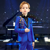 Childrens dress Boy suit suit British little host piano performance suit Boy Flower girl Zhongda Tong Chunqiu