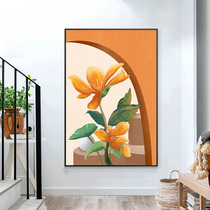 Flower and Diamond painting full diamond 2021 new 5d masonry stickers point sticky diamond cross-stitch living room porch vertical restaurant