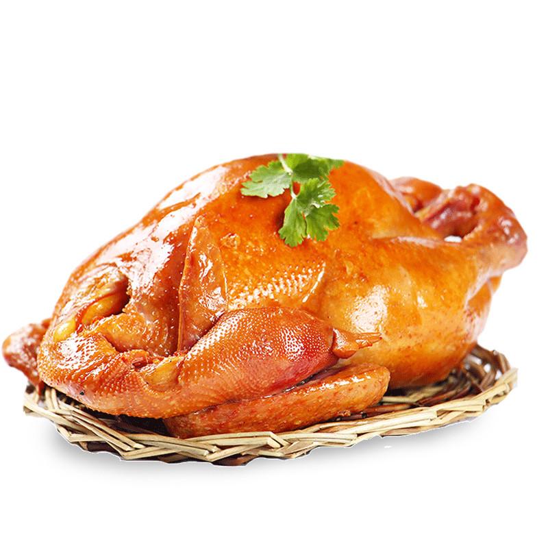 道台府烧鸡 哈尔滨正宗烧鸡东北特产熟食扒鸡真空包装整只850g