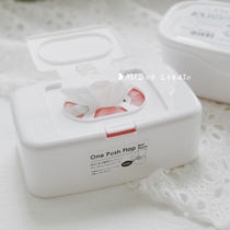 Spot Japan Wins Popularity of Japan Style Pure White Paper Towels Containing Box Baby Wet Wipes portable box Pumping Paper
