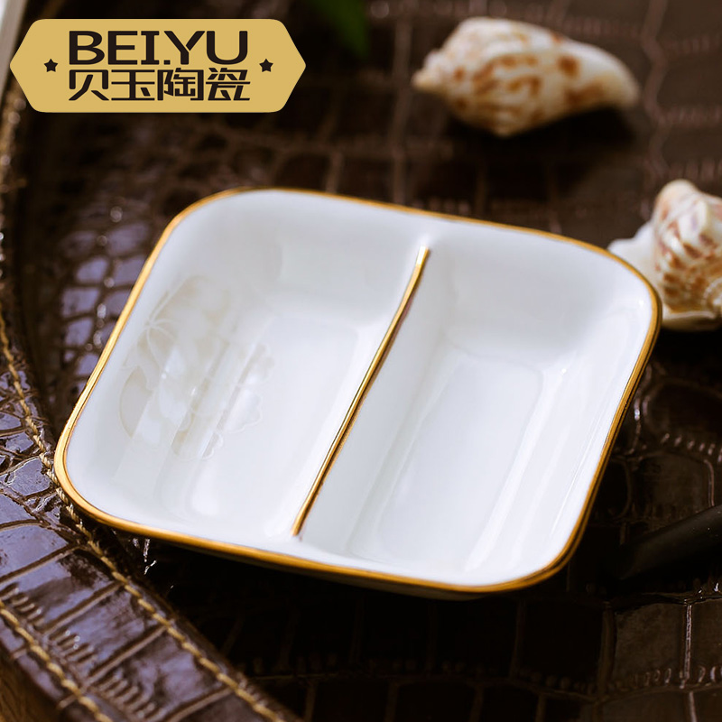 BeiYu ipads China flavour dish European ceramic disc dipping sauce vinegar sauce dish creative dish of soy sauce dish small home plate