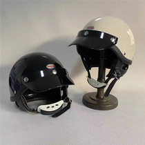 Spot Japanese 60s style retro half-helmet Harley Indian vespa RA RA ginger pedal helmet scoop helmet
