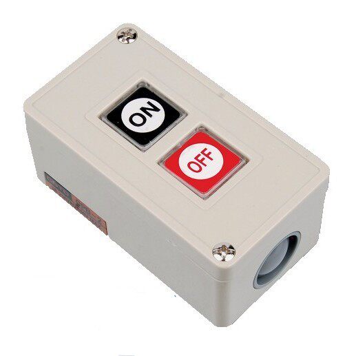 cntd昌得cpb-2电源启动停止自复位3位联按钮开关塑壳220v on-off