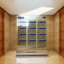 Office building water brand floor index plate can replace the Hall vertical floor guide plate lobby floor-standing sign