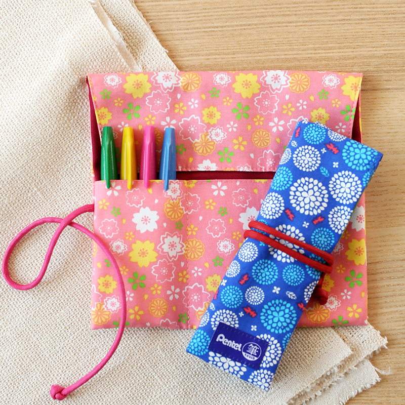 纵向书写 日本pentel派通touch软头秀丽笔 四季限定 练字签字笔_7折