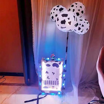 New bar atmosphere interactive coin machine pinball game machine backpack party gogo tour performance props supplies