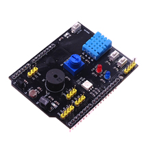 9 in 1 multifunction extension board DHT11 temperature and humidity LM35 temperature buzzer compatible with UNO