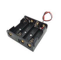 Battery case without lid 4-cell No 5 battery case 4-digit No 5 battery holder