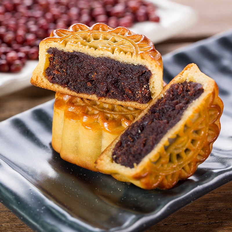 三珍斋 散装月饼蛋黄莲蓉豆沙月饼多口味广式中秋月饼 团购批发