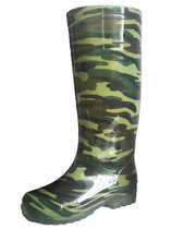 Autumn Winter Lauding BIG CODE BULL GLUTEN RUBBER & PLASTIC MEN WATERPROOF MIDDLE CYLINDER NON-SLIP RAIN SHOES 47 yards 48 yards rain shoes glue shoes Water Shoe