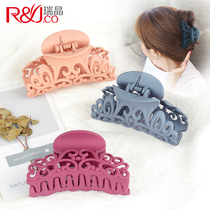 Bath grab clip hairclip Korea simple back of the head hair card headgear multi-tooth clip versatile plate hair ball ball hair accessories