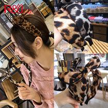South Korean Lady BAO WEN hairband wide edge wash hair card 2018 autumn and winter new non-slip simple fresh pressure hair head hoop