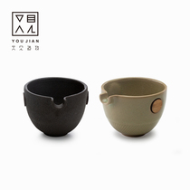See also the creation of black pottery gongdo Cup goyao ceramic cup Zen style no tea ceremony accessories tea cup