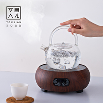 See also the creation of automatic tea boiler glass teapot single pot Kung Fu Tea Tea home high temperature filtration