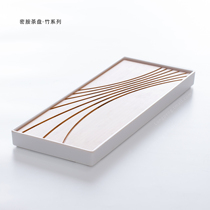 See also the creation of water storage tea tray Household simple Kung Fu tea set Tea sea Japanese living room dry tea table trumpet