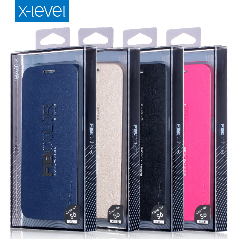 X-Level 三星s6手机壳s6保护套防摔g9200全包超薄翻盖式皮套外壳产品展示图1