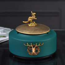 American light luxury style living room household high-end ashtray creative personality trend female ins Luxury European new Chinese style