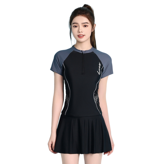 Swimsuits for women split conservative skirts 2024 new style of slim and fat girls on the beach to cover their belly and look slim. Swimsuits for women split conservative skirts 2024 new style of slim and fat girls on the beach to cover their belly and look slim.