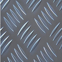 Car anti-skid plate embossed pointer pattern five bars anti-rust alloy DIY pure aluminum plate 2 0-6mm factory direct sales