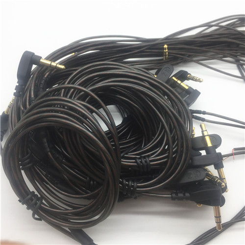 High-end soft translucent headphone cable DIY good cable 56 core lossless sound quality cable length 1.2 meters