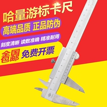 Hashvolume vernier caliper high precision industrial grade stainless steel 0-150-200-300-500mm1 m