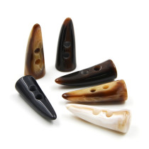 Resin horn button Womens coat Fur button button Winter windbreaker button Fashion pattern coat button sweater