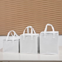 White 4 inch 6 inch 8 inch 10 inch 12 inch birthday cake insulation bag cooler bag customization