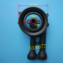 Gas stove head gas stove head flat plate inlay recessed stove accessories cast iron thickened 100# high foot fire plate