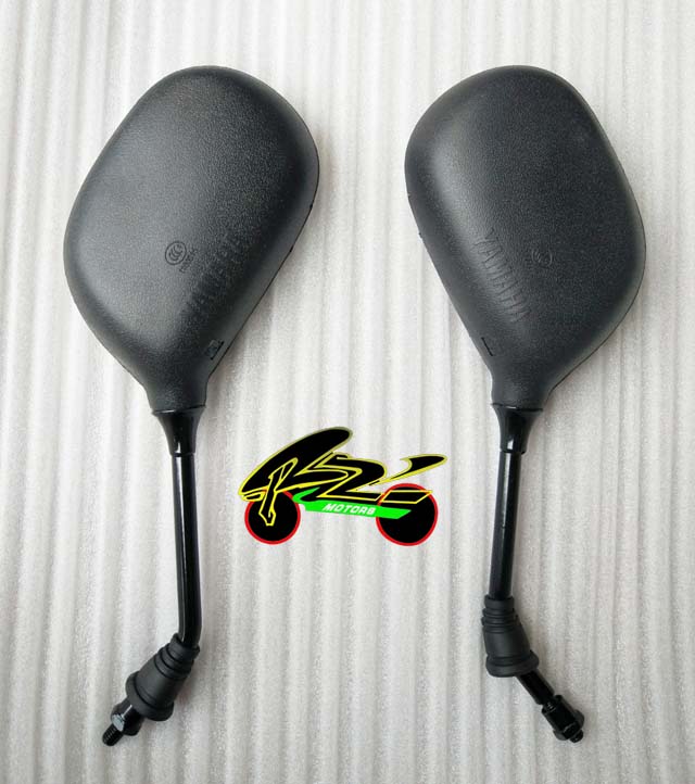 摩托车后视镜雅马哈踏板车福喜鬼火100倒后镜原装大镜后视镜专用_双氙