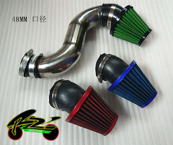 摩托车改装配件福喜鬼火空滤器冬菇头高风量滤
