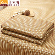 Three pieces of a single student dormitory with a foldable ice silk soft mattress and a single bed mattress for winter and summer