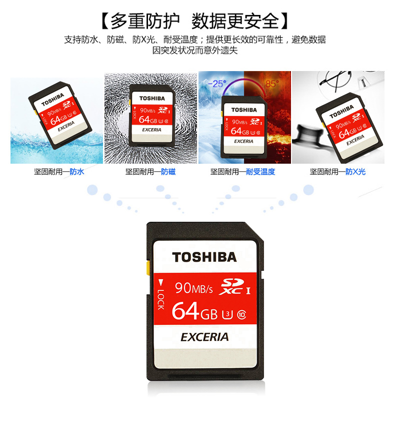 Карта памяти Toshiba SD 64g 4K SD 64g Карта памяти Toshiba SD 64g 4K SD 64g
