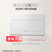 Ultra-thin all white weak strong distribution box cover opaque panel cover for household decoration cover