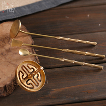 Incense Road Set Pure Copper Fragrance Shen Sandalwood Powder Tootuo Incense Utensils Creative Incense Furnace Incense Moulders Incense Mole Incense Tools