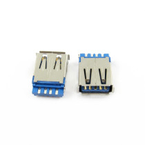 USB3 0 solder wire type female USB-AF Type A USB charging socket 3 0 data cable USB female seat