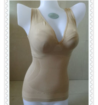 Ya Tingfen new 7701 abdominal beam seamless light pressure sleeveless vest body shaping suit