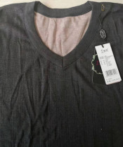 Zixiu counter without velvet thermal underwear comfortable mens suit round neck special treatment R13002