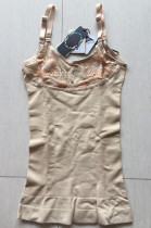 Zixiu ladies thin body shaping underwear chest abdomen camisole vest long belly top 9977