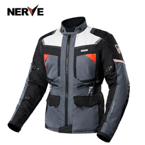 NERVE Nev motorcycle riding suit mens four seasons heavy locomotive motorcycle travel warm waterproof anti-fall rally suit