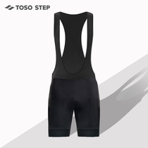 Summer bike riding shorts outdoor sports long-distance riding with cushion strap pants shock absorption breathable