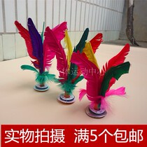 Shuttlecock new size color goose feather shuttlecock competition special thickened bull tendon bottom resistance kick elasticity is good