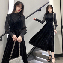 Maternity dress spring and autumn dress tide 2020 fashion hot mom base shirt personality Fairy Spring suit